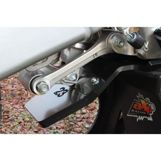 HDPE XTREM 8MM SKID PLATE & LINKAGE GUARD BLACK HONDA CRF450 #3