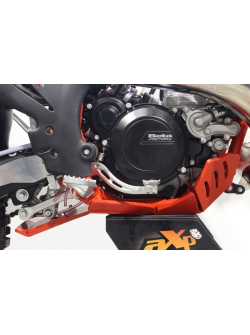 HDPE XTREM 8MM Skid Plate & Linkage Guard Red Beta 250RR 300RR 2018 - 2019 - AX1527