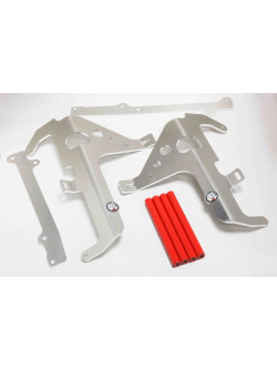 RADIATOR BRACES RED HONDA CRF450X 2005 - 2008 AX3033