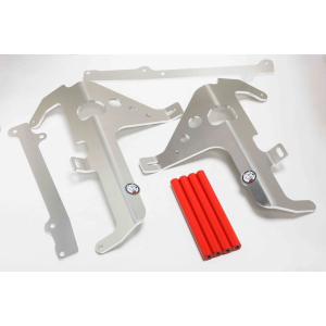 RADIATOR BRACES RED HONDA CRF450X 2005 - 2008 AX3033