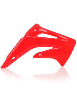 ACERBIS Radiator Scoops for Honda CR 85R 03-07 (Black & Red) - AC 0003679