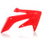 ACERBIS Honda CRF250/CRF250X Radiator Scoops (Black/Red/White) - Premium Motorcycle Parts