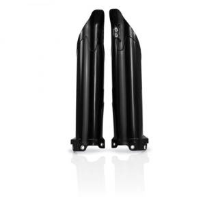 ACERBIS Lower Fork Covers for Kawasaki KXF250 09-16 & KXF450 09-15 (Black & White) AC 0013140