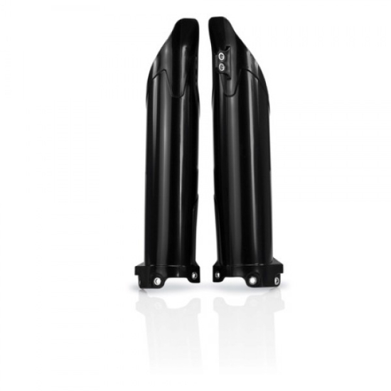 ACERBIS Lower Fork Covers for Kawasaki KXF250 09-16 & KXF450 09-15 (Black & White) AC 0013140