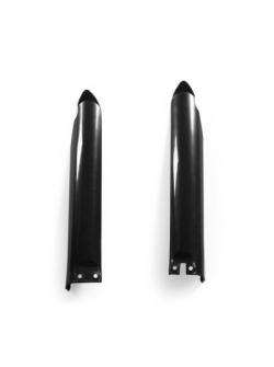 Acerbis Lower Fork Covers Kawasaki KX125/250 95-03 | Black & Clear | Premium Motorcycle Parts