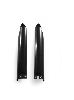 Acerbis Lower Fork Covers Kawasaki KX125/250 95-03 | Black & Clear | Premium Motorcycle Parts