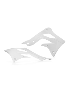 Acerbis Radiator Scoops for Kawasaki KXF 450 & 250 (Black, Standard, White) | Premium Motorbike Parts