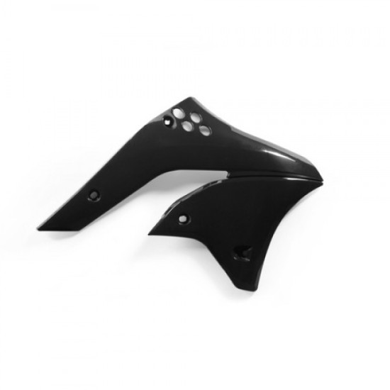 ACERBIS Radiator Scoops for Kawasaki KXF250 06-08 - Black & Green