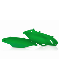 Acerbis Side Panels for Kawasaki KXF 450 (2012-2015) & 250 (2013-2016) - Black, Green & White