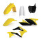 ACERBIS Complete Plastic Kit for Suzuki RMZ 250 (2010-2018) - Black & Flo Yellow