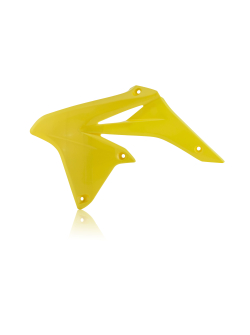 ACERBIS Radiator Scoops for Suzuki RMZ 250 (2010-2018) - Black, Flo Yellow/Black, Yellow/Black