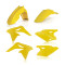 ACERBIS Plastic Kit for Suzuki RMZ 250 (2010-2018) - Flo Yellow