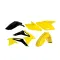 Acerbis Plastics Kit for Suzuki RMZ 450 (2008-2017) - Black/Flo Yellow