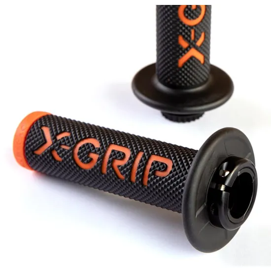 X-GRIP BRAAAAP GRIPS - ORANGE | BLUE | GREY | WHITE | GREEN | RED | PINK (XG-BRAAAAP)