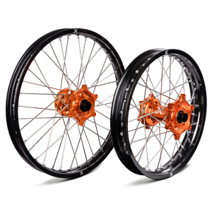 X-GRIP Wheels-Set 21" x 1,6" (front) & 18" x 2,15" (rear) KTM Husqvarna Beta RR XG-WHEELSSET