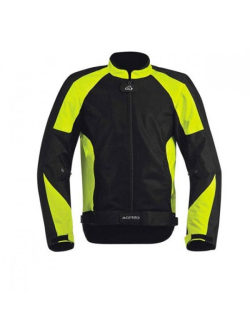 ACERBIS RAMSEY MY JACKET (BLACK * BLACK/YELLOW) (S * L) AC 0017105