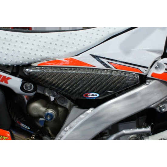 Yamaha YZ450F 2010-13 PRO-CARBON RACING Tank Cover Sides