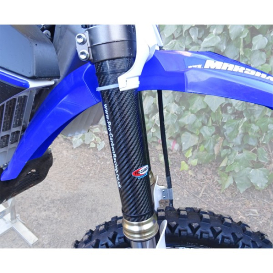 PRO-CARBON RACING Yamaha Upper Fork Protectors - YZ125 to 450 All years