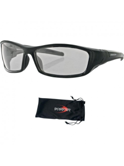 BOBSTER Hooligan Street Sunglasses - Black with Photochromic Lenses