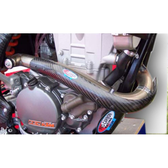 PRO-CARBON RACING KTM Exhaust Guard - Year 2008-11 - 450 EXC-R