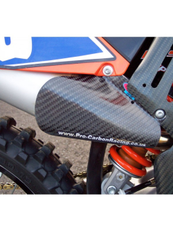 PRO-CARBON RACING KTM Silencer Protector - SX-F 2004-06, EXC-F 2004-07