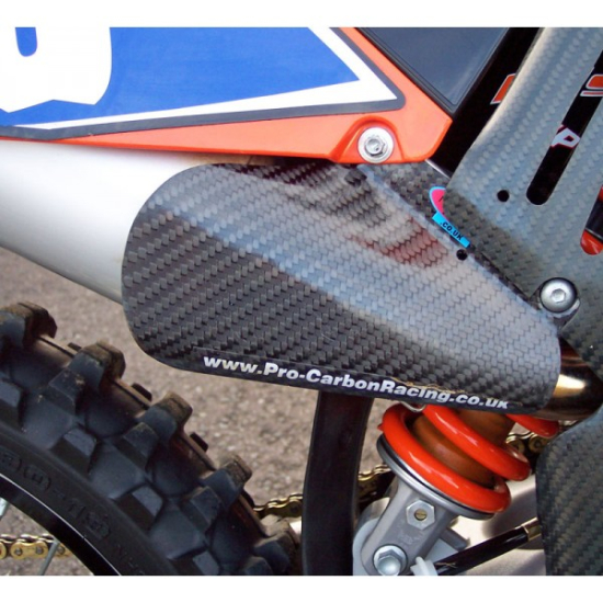 PRO-CARBON RACING KTM Silencer Protector - SX-F 2004-06, EXC-F 2004-07