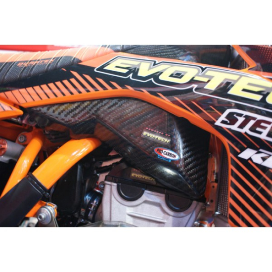 PRO-CARBON RACING KTM Tank Cover 2011-15 Sides - 125 SX 250 SX