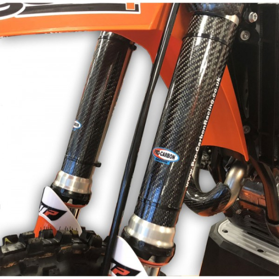 PRO-CARBON RACING KTM Upper Fork Protectors - 65 SX All years