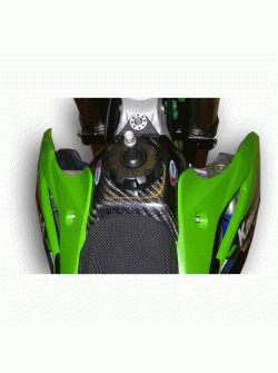 PRO-CARBON RACING Kawasaki Tank Cover - KX250F 2006-08