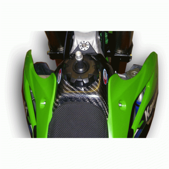 PRO-CARBON RACING Kawasaki Tank Cover - KX250F 2006-08