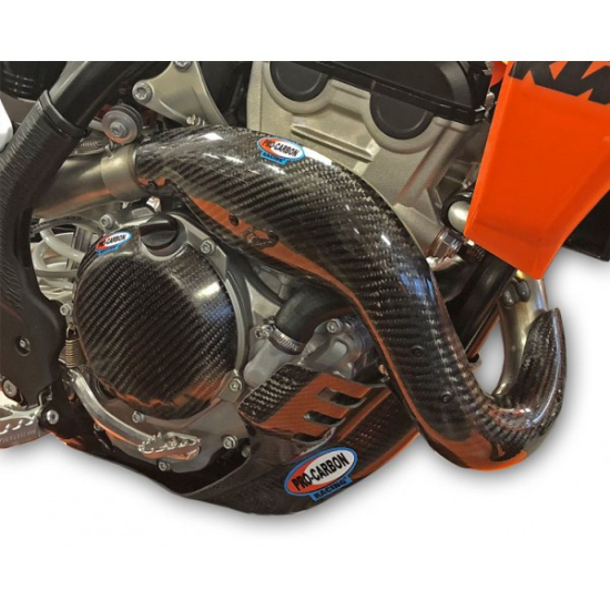 PRO-CARBON RACING Husqvarna Exhaust Guard - 2019 FC 250