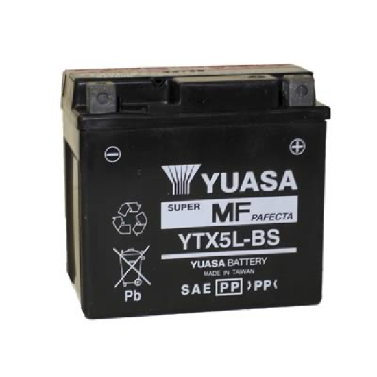 YUASA BATTERY YTX5L-BS YUAM32X5B | Premium Motorbike Battery