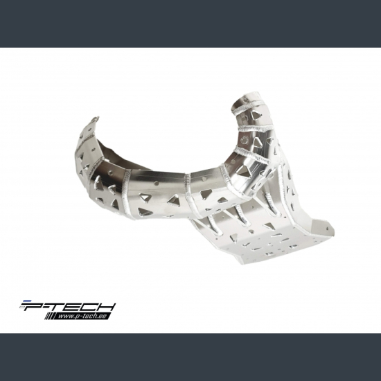 P-TECH Skid Plate with Exhaust Guard for KTM Husqvarna EXC T #1