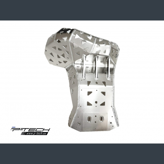 P-TECH Skid Plate with Exhaust Guard for KTM Husqvarna EXC T #2