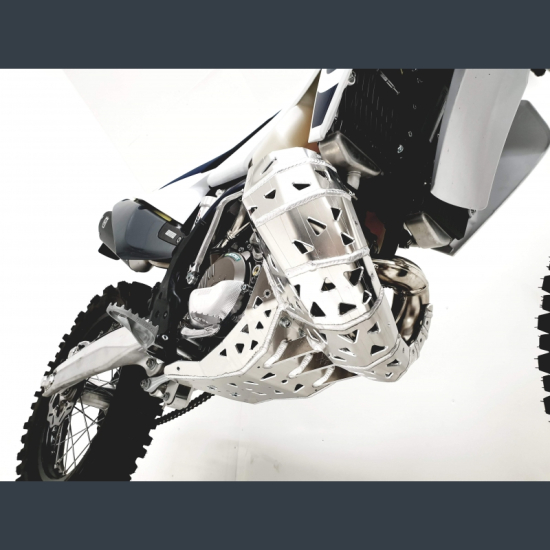 P-TECH Skid Plate with Exhaust Guard for KTM Husqvarna EXC T #3