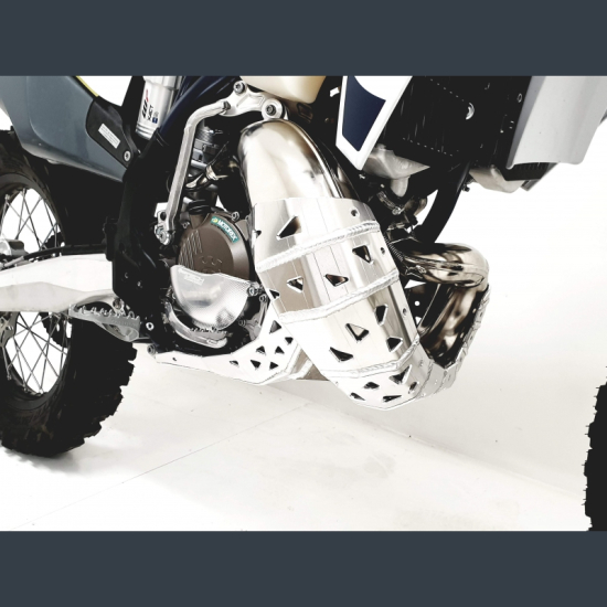 P-TECH Skid Plate with Exhaust Guard for KTM Husqvarna EXC T #4