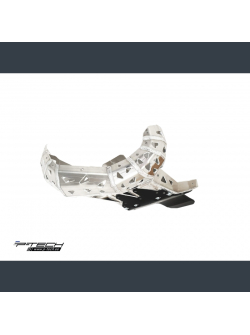 P-TECH Skid Plate with Exhaust Pipe Guard and Plastic Bottom for Beta RR 200 2019 PK0015B