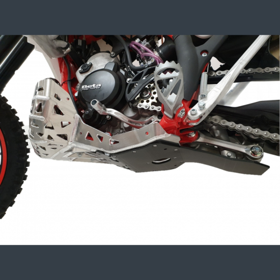 P-TECH Skid Plate with Exhaust Pipe Guard and Plastic Bottom #4