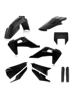 ACERBIS Full Kit Plastics for Husky TE/FE 2020 - Black/White