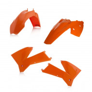 ACERBIS Plastic Kit KTM EXC 05-07 (Black * Orange) AC 0008193