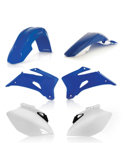 Acerbis Full Plastics Kit for Yamaha YZF 250/450 (2006-2009) - Black, Blue and White