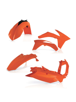 ACERBIS Plastics Kit for KTM EXC 12-13 - Full Body Kit in Black, Orange, Standard, and White