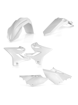 ACERBIS Plastics Kit for YZ 125/250 (2015-2020) - Black/White