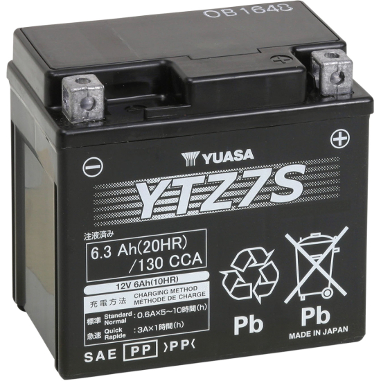 YUASA Battery YTZ7S YUAM727ZS