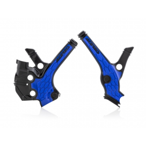 ACERBIS Frame Protector for Yamaha YZ 65 (2019-2020, White/Black & Black/Blue) - AC 0023676