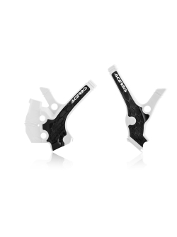 ACERBIS Frame Protector for Yamaha YZ 65 (2019-2020, White/Black & Black/Blue) - AC 0023676