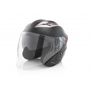 ACERBIS HELMET JET FIRSTWAY (WHITE/BLACK)