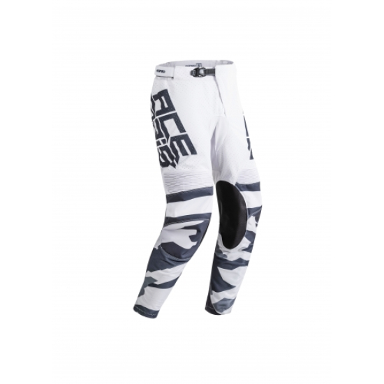 Acerbis Helios Vented Cross Pants - Grey/White