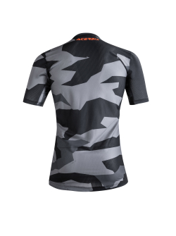 ACERBIS MTB Combat Jersey - Short Sleeves (Black/Grey)