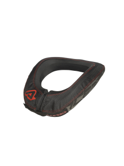 ACERBIS X-ROUND NECK PROTECTOR ADULT BLACK/RED AC 0023930.323